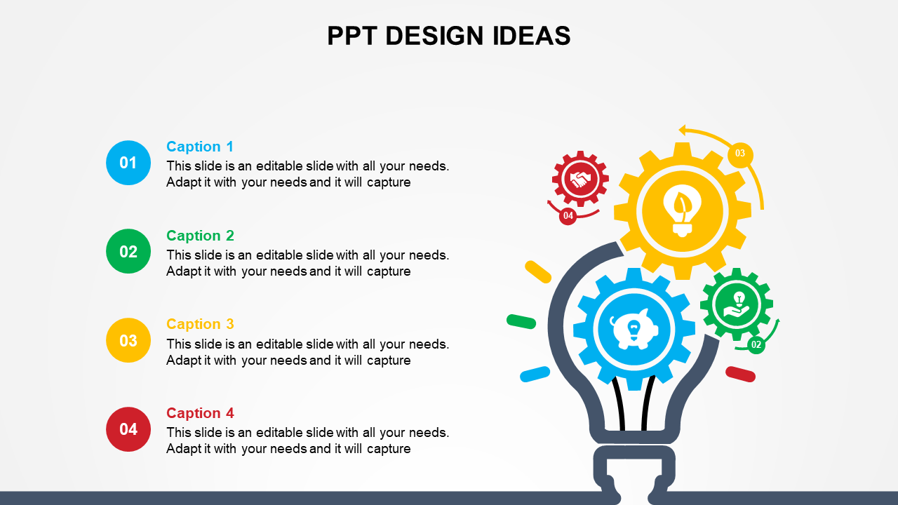 PowerPoint Design Ideas Template and Google Slides